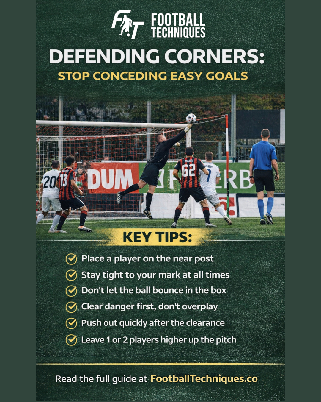 Defending Corners: Stop Easy Goals