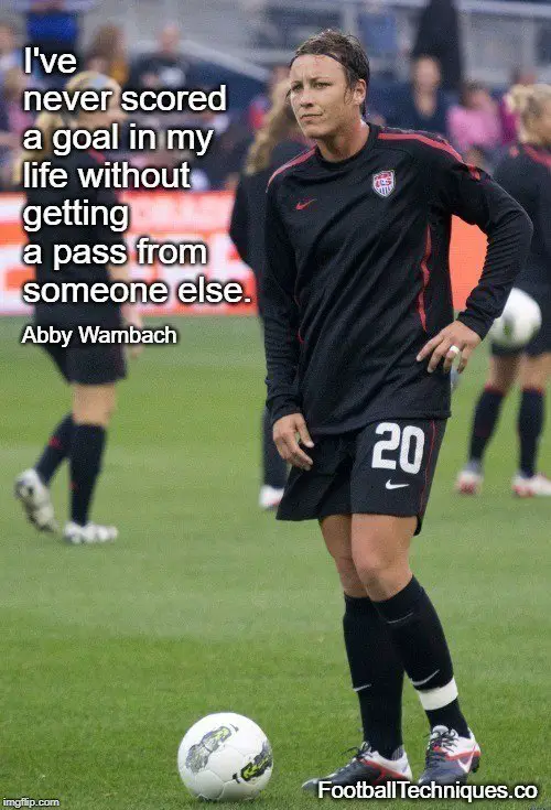 Cita de Abby Wambach
