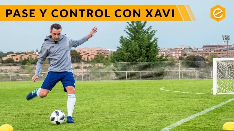 Técnica de pase - Aprende de Xavi Hernandez