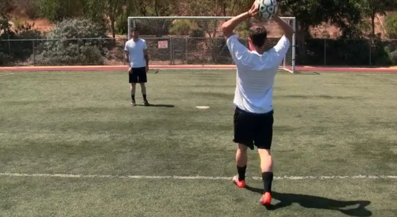 How to execute a throw-in